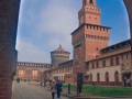 MI Milano - Nicola Milano - Interno del Castello Sforzesco 1604